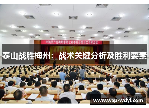 泰山战胜梅州：战术关键分析及胜利要素